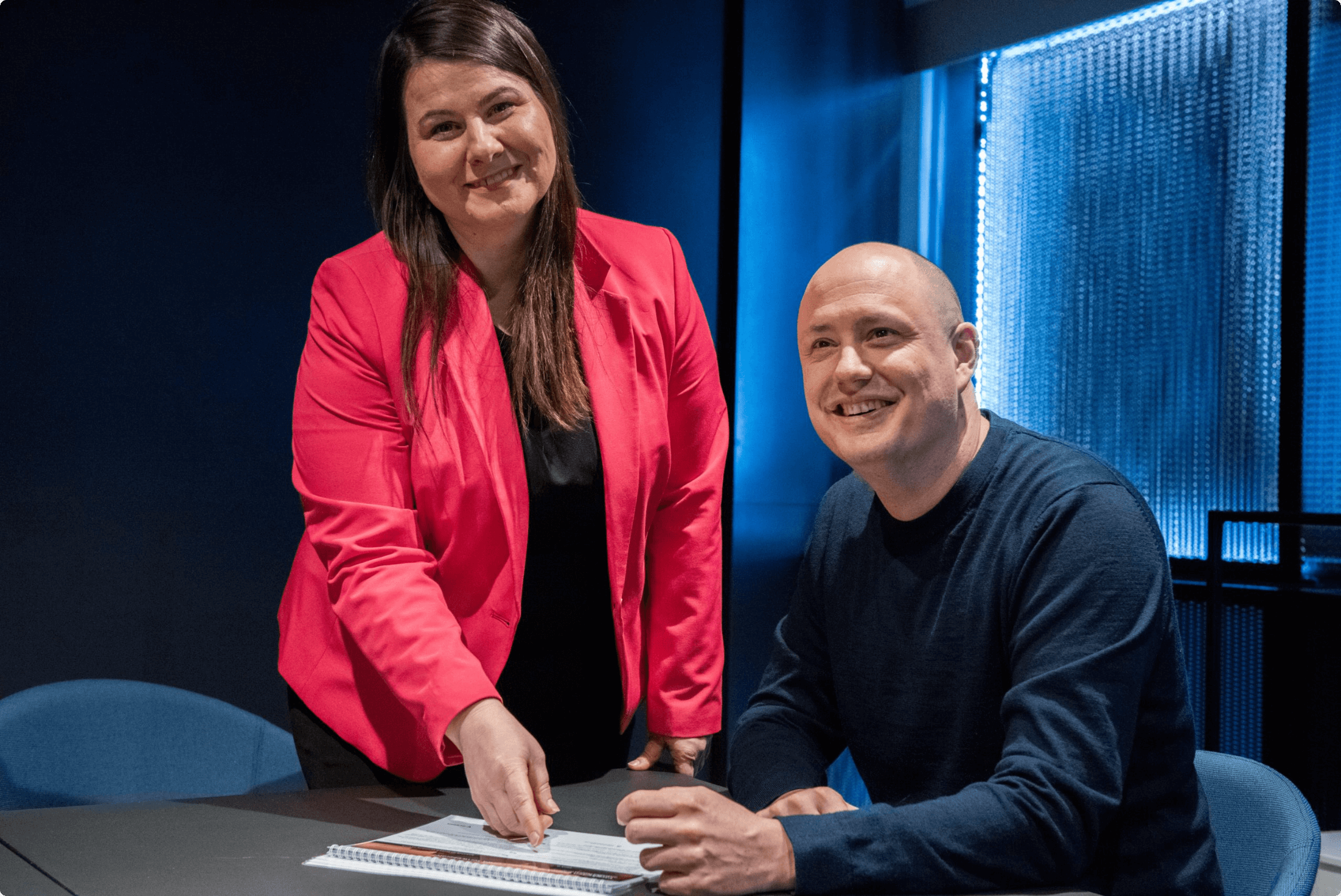 Sophie Geißler und Matthias Nebelung, Gründer von KILLERINSTINKT